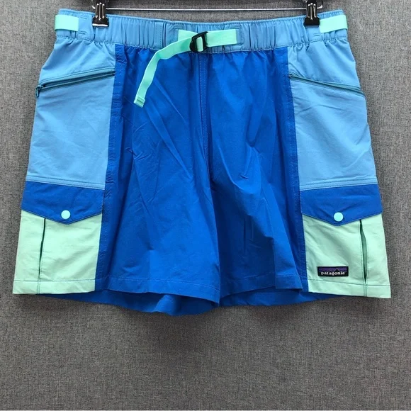 Patagonia Blue and Aqua Athletic Shorts - Picture 6 of 12